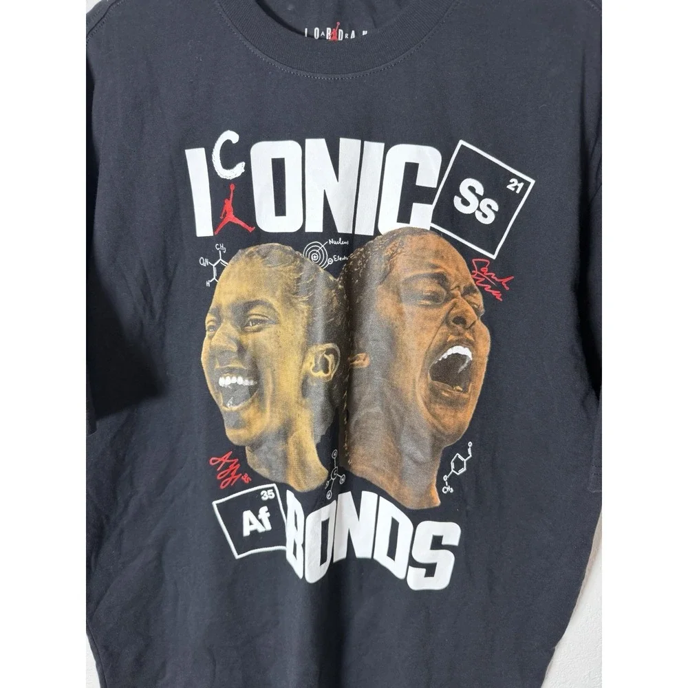 Rare Jordan Azzi Fudd Sarah Strong Iconic Bonds Tee Mens Large Tshirt